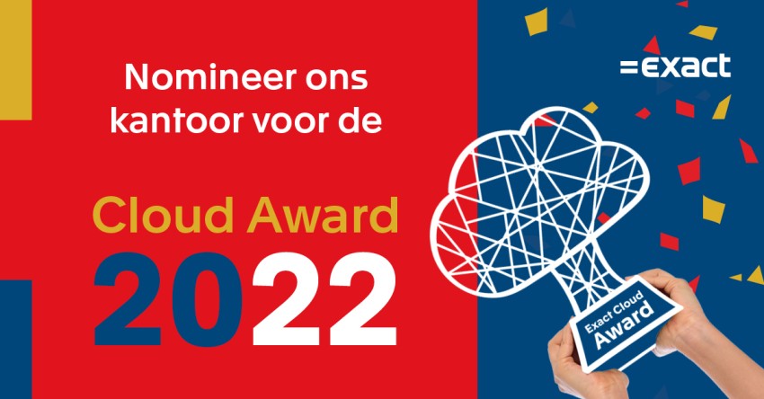 Nomineer ons voor de Cloud Award