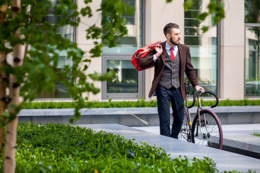 Leasefiets van de zaak; als daar maar geen brokken van komen!